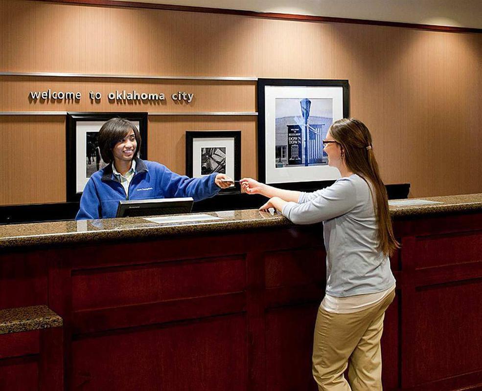 Hampton Inn & Suites Oklahoma City-Bricktown Interieur foto